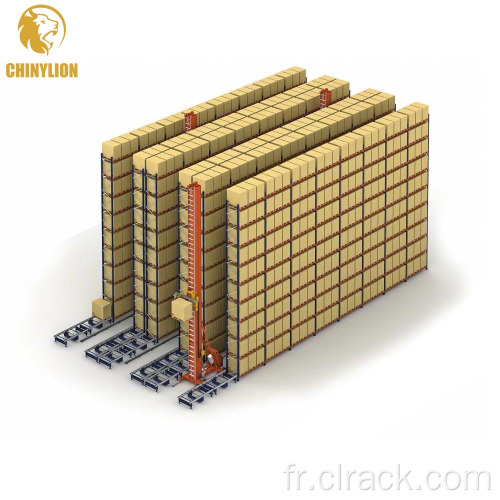 Système de rack de palettes / étagères très étroite